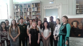 В КГУ прошел конкурс «Пушкинское слово» для иностранных и отечественных студентов костромских вузов.